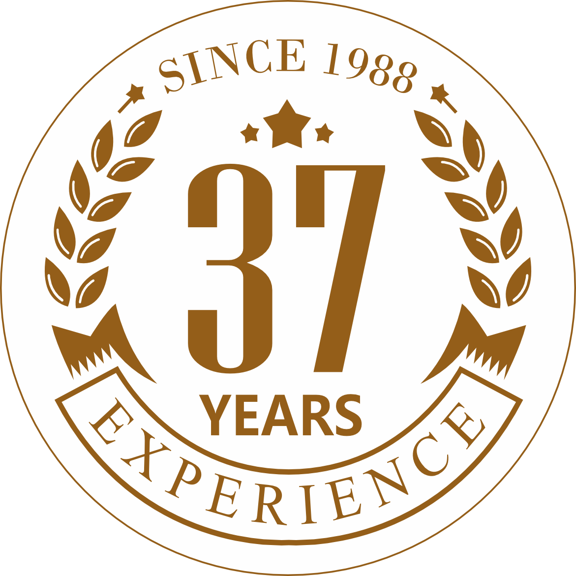 37 Years Experience